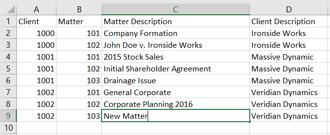 Uploading Lookup Tables