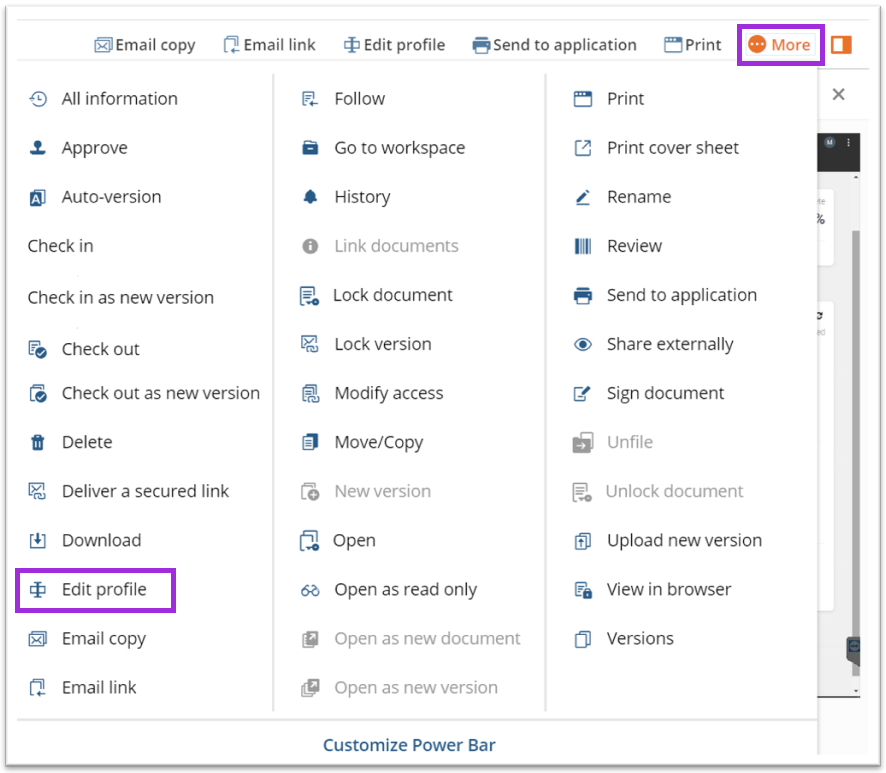 Edit Profile Redesign for a Single Document Announcement - 17 February 2022