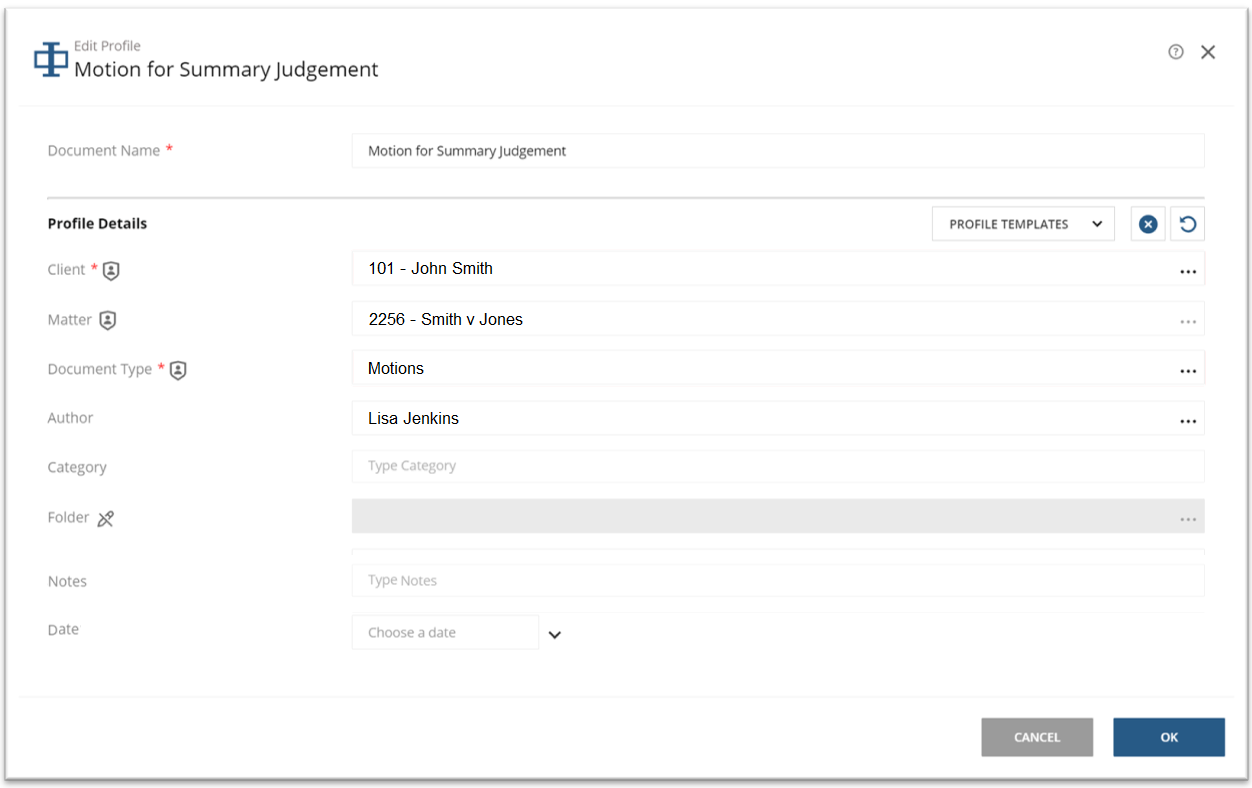 Edit Profile Redesign for a Single Document Announcement - 17 February 2022