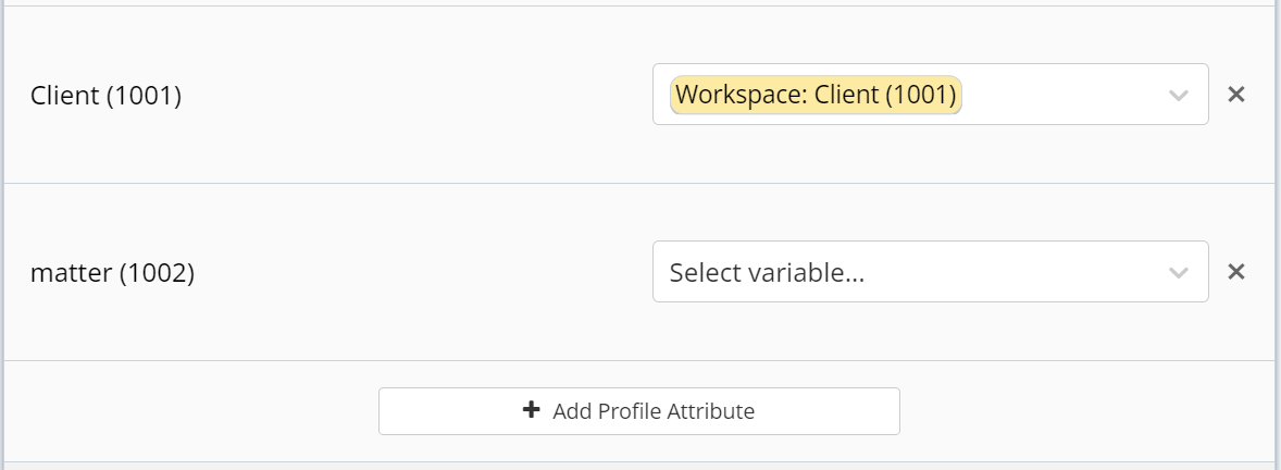 PatternBuilder Document Profiling (Update profile attributes trigger ...