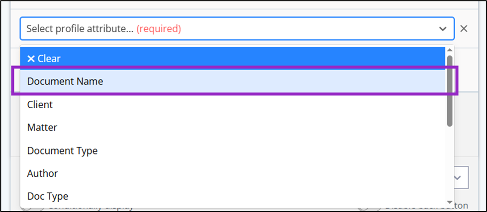 PatternBuilder Document Profiling (Update profile attributes trigger ...