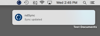 ndSync for Mac