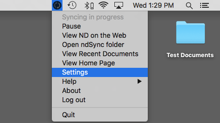 ndSync for Mac
