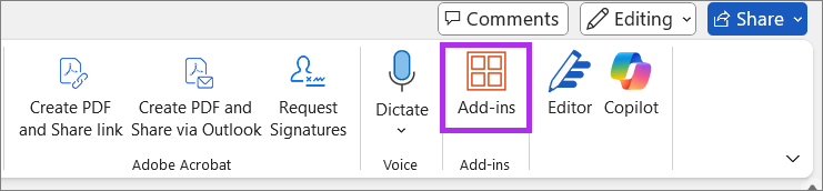 NetDocuments M365 Word add-in