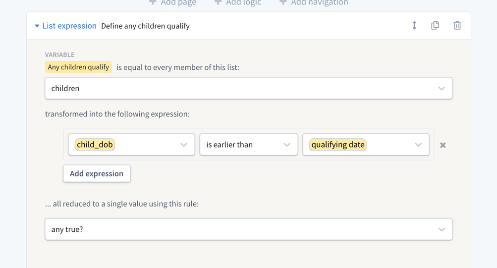 PatternBuilder Logic Block Types