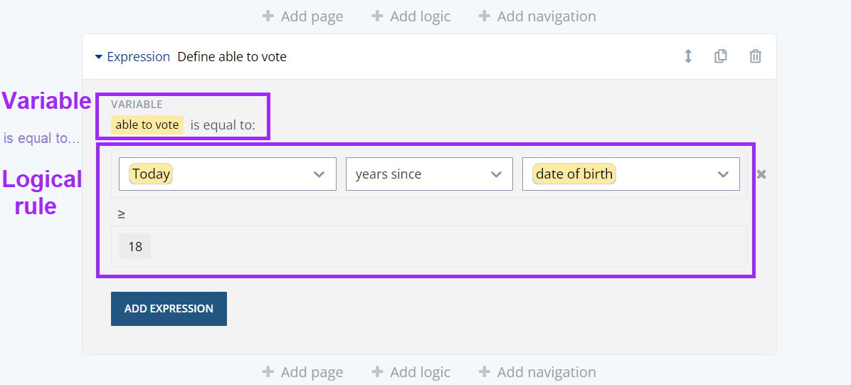 PatternBuilder Logic Block Types
