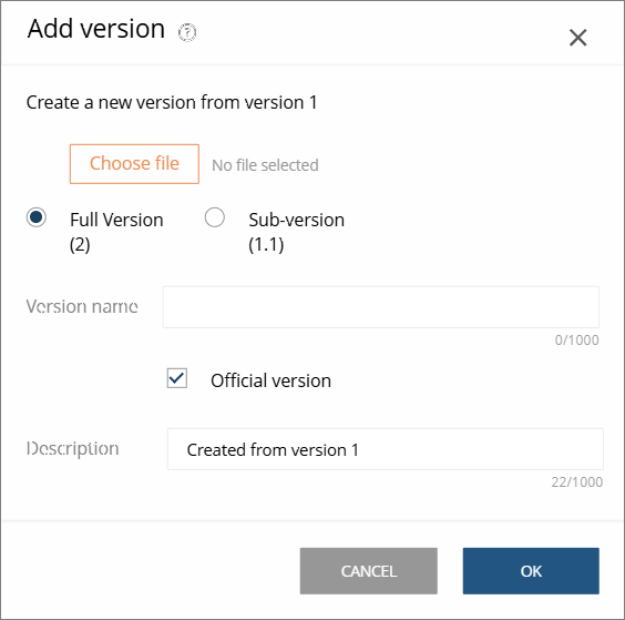 Version Management