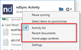 ndSync for Windows