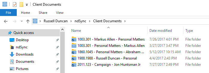 ndSync for Windows