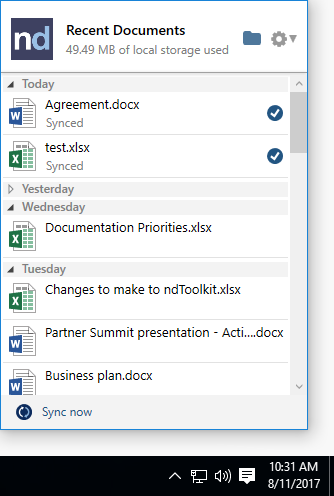 ndSync for Windows