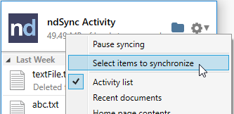 ndSync for Windows