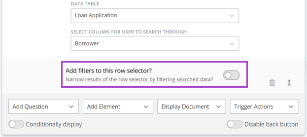 PatternBuilder Question Types